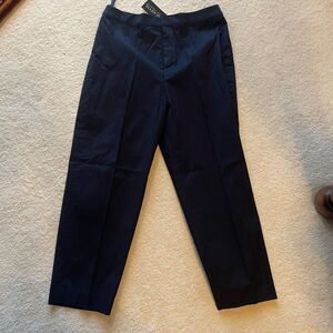 Ellen Tracy Black Dress Pants Tapered Fit